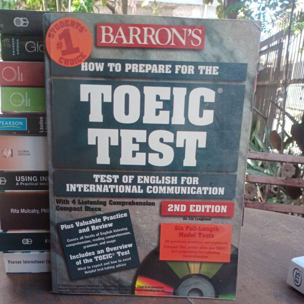 Toefl Barron's Toeic Test (pendidikan bahasa)