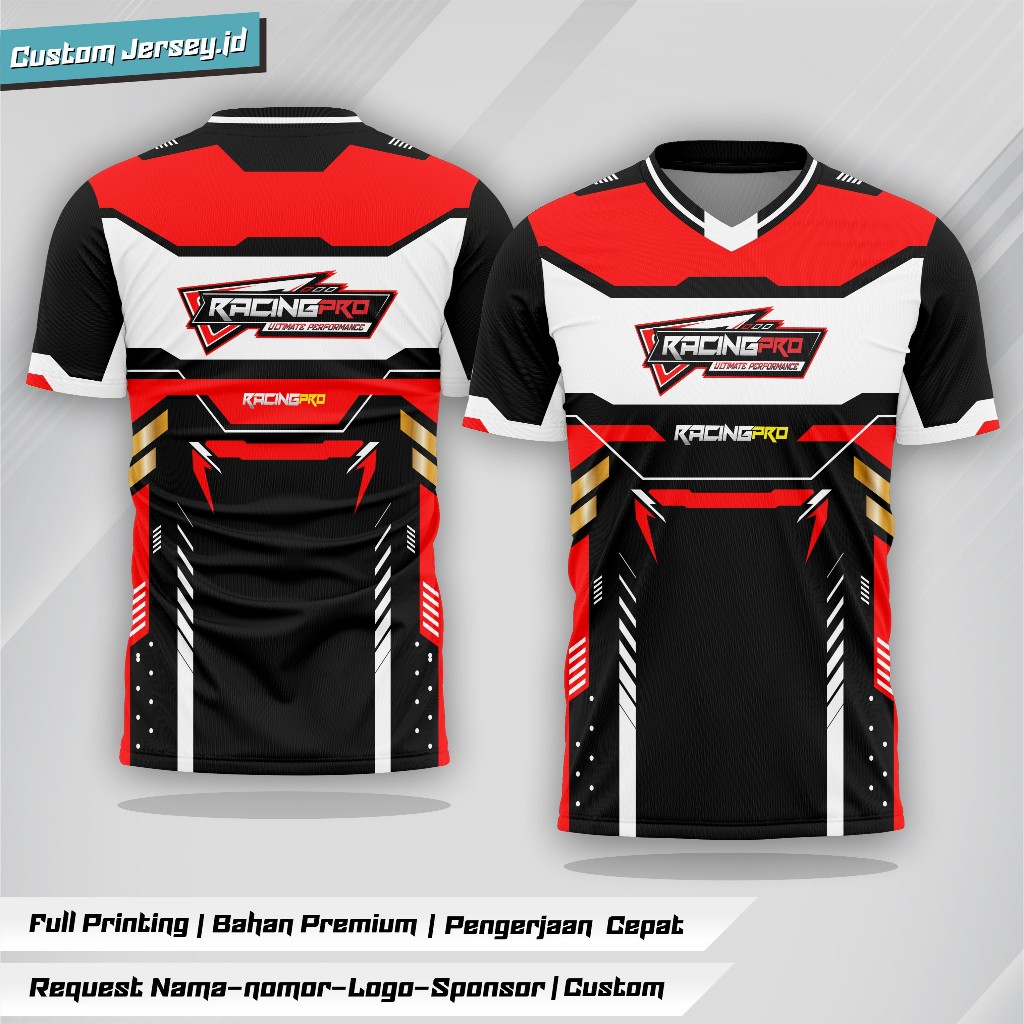 Custom Jersey Racing Custom Nama -custom design -custom logo