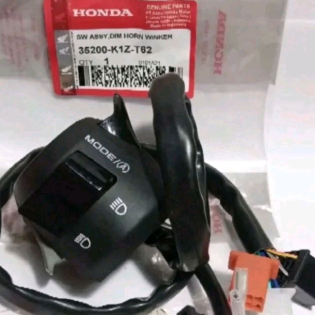 Honda SAKLAR HOLDER HANDLE SWITCH KIRI LH PCX 160 MODEM Original 35200-K1Z-T62