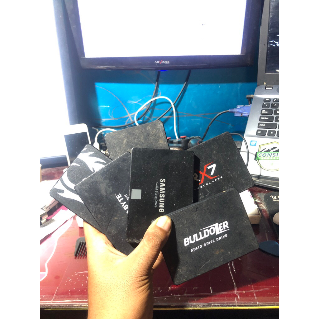 ssd rusak,
