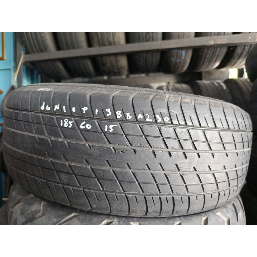 Ban bekas Dunlop SP Sport 2030 185/60 R15 tambalan 2 tahun pembuatan 2013 BBA