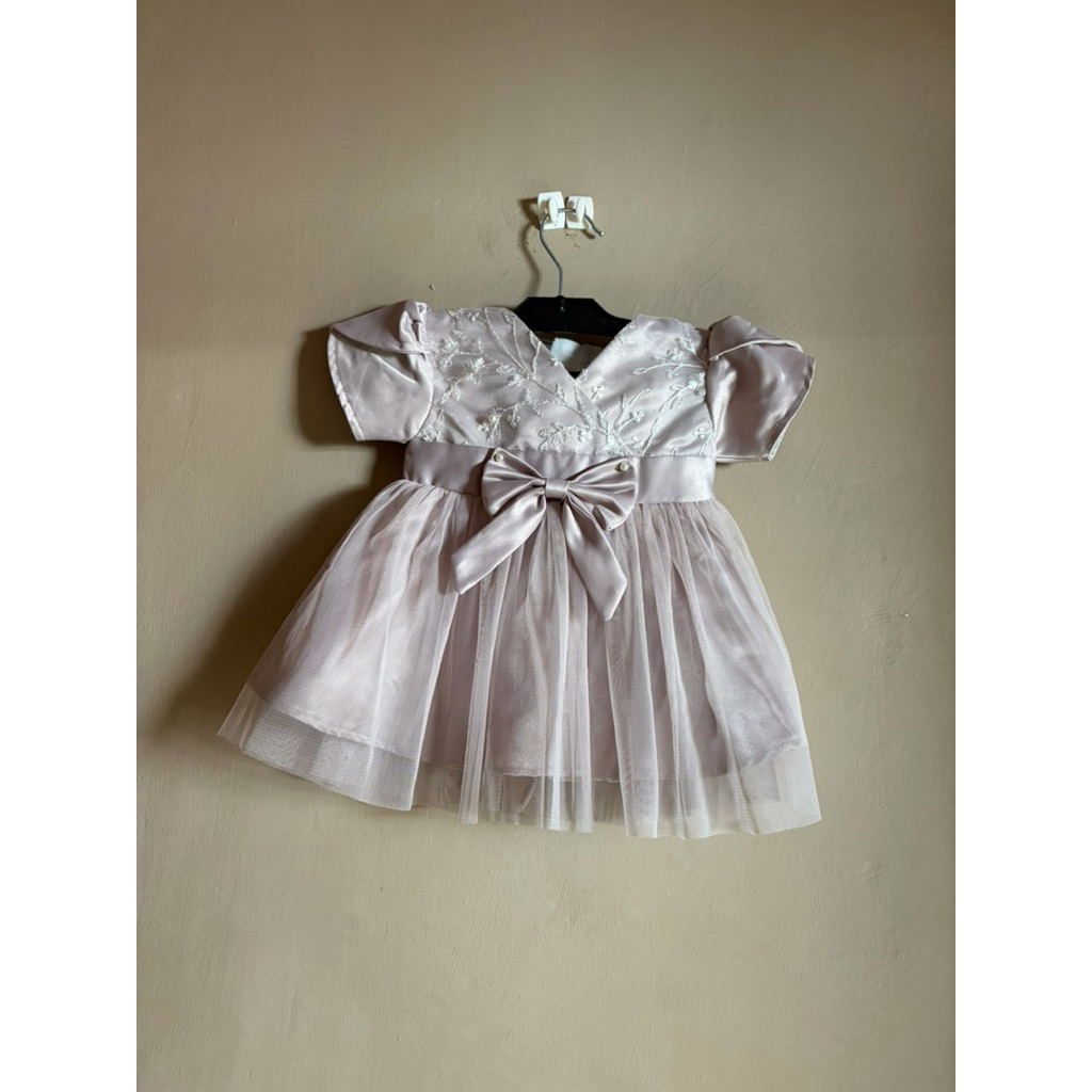 Baju gaun pesta bayi (aqiqah/kondangan/acara formal)