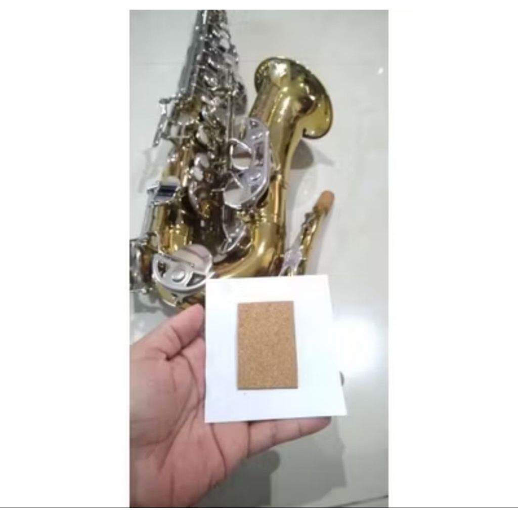 Cork Gabus 1mm untuk berbagai merk Saxophone yamaha, selmer, bundy, dll