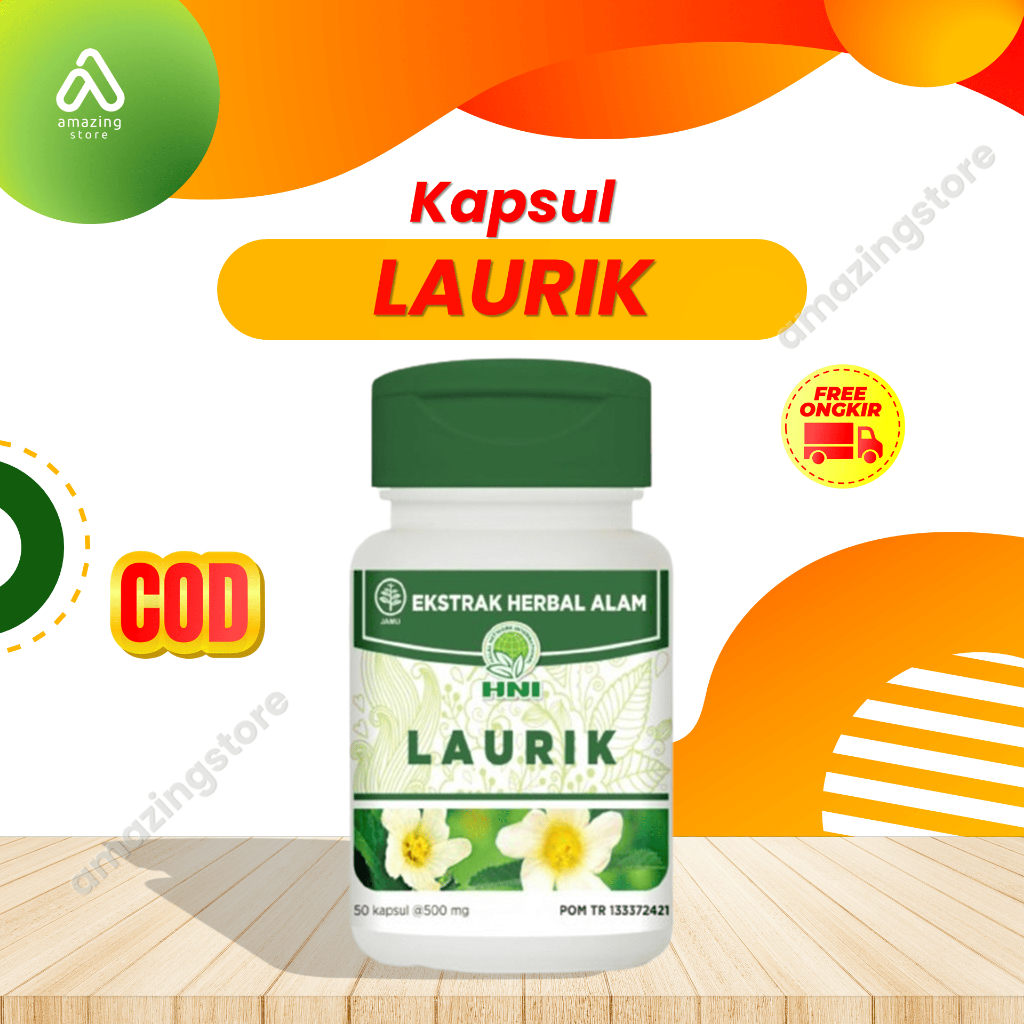 LAURIK HNI HPAI Obat herbal Atasi asam urat paling ampuh, Nyeri Sendi, Rematik, Radang Sendi, Sendi 