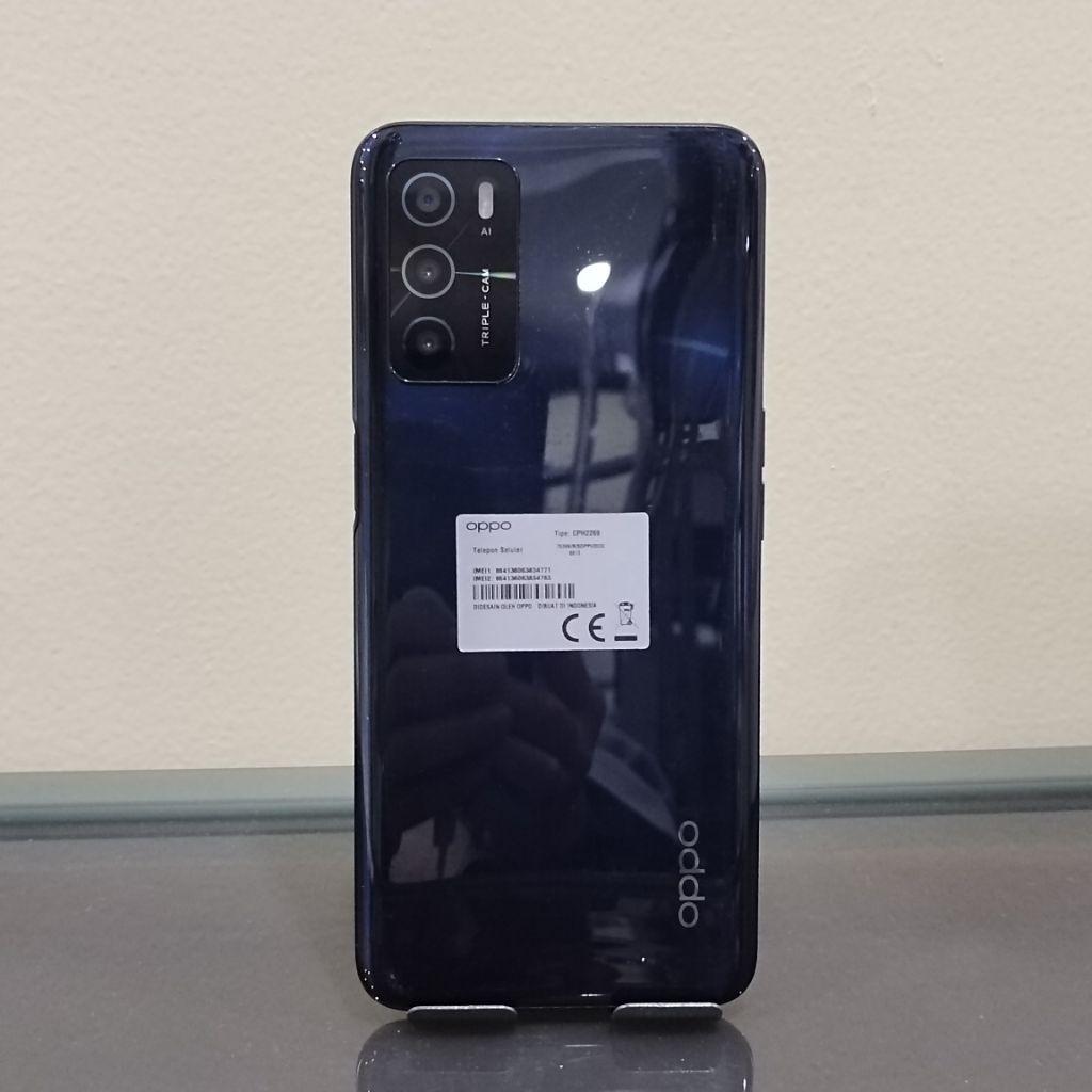 Handphone Oppo A16 Ram 3 32 GB (Batangan, Tanpa Charger)