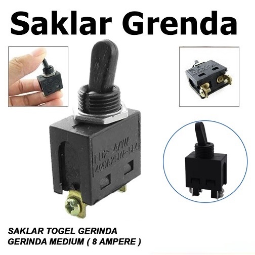 SAKLAR GERINDA RYU RSG 100-3 SWITCH BAWAH GERINDA RYU ORIGINAL SAKLAR GERINDA