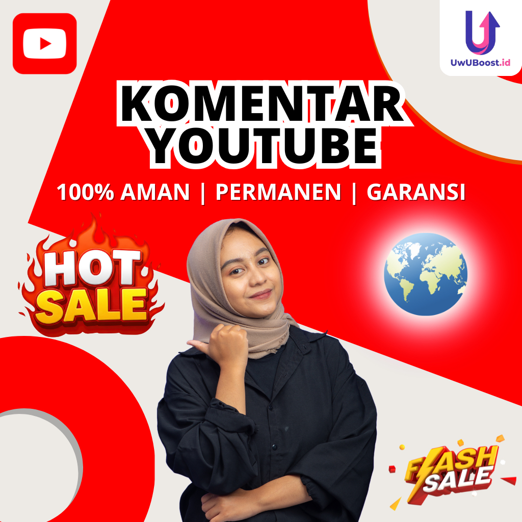 Komentar Youtube Premium Real Non Drop
