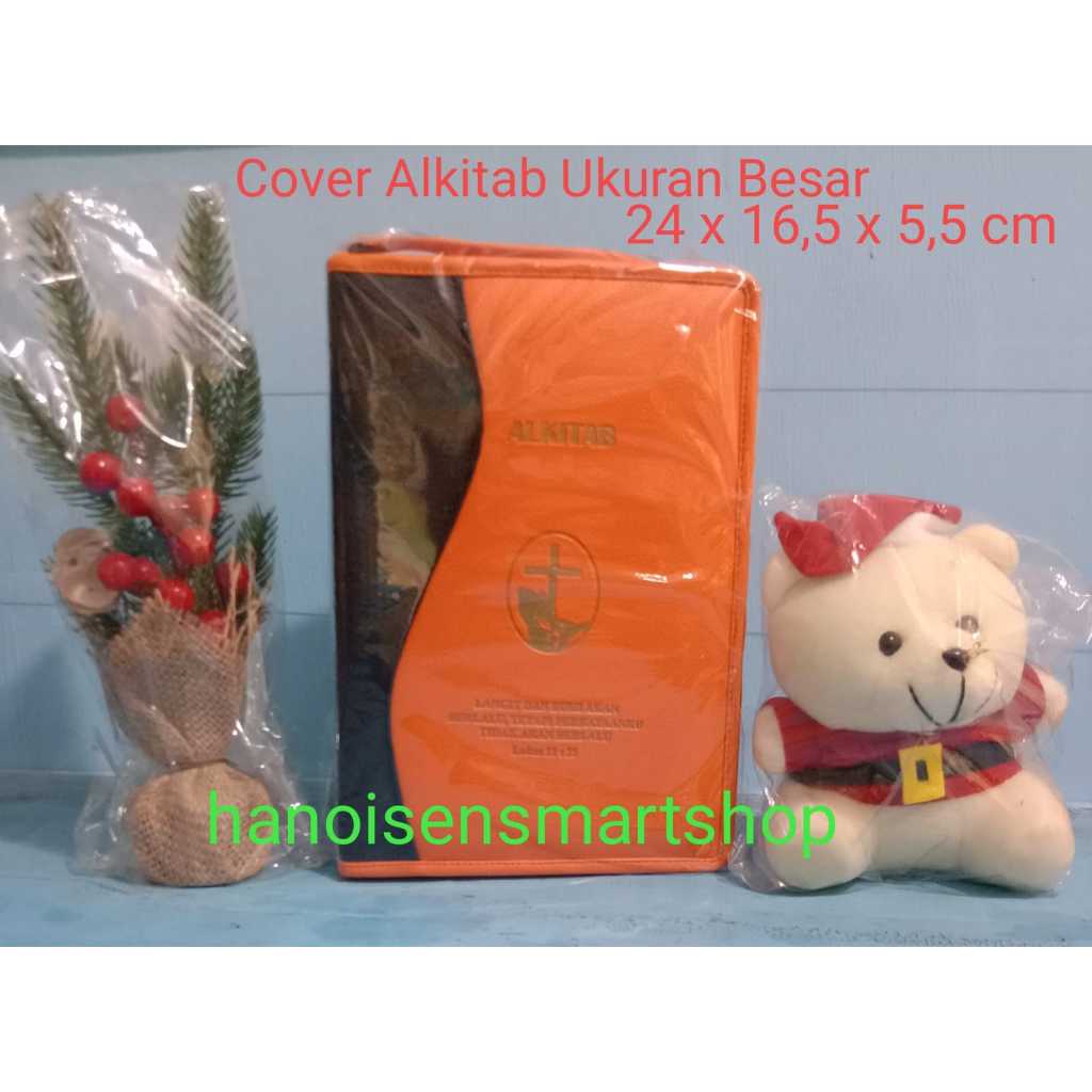 Tas Alkitab Besar warna orens