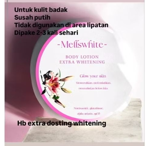 mellswhite Hb extra white, super dosting, extra dosting