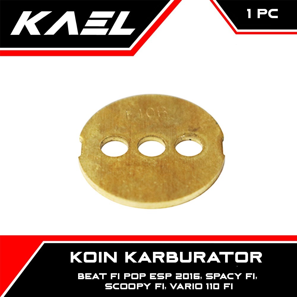 KAEL Koin Karburator Beat FI Pop eSP 2016 & Spacy & Scoopy & Vario 110 Throttle Karbu Body Carubrato