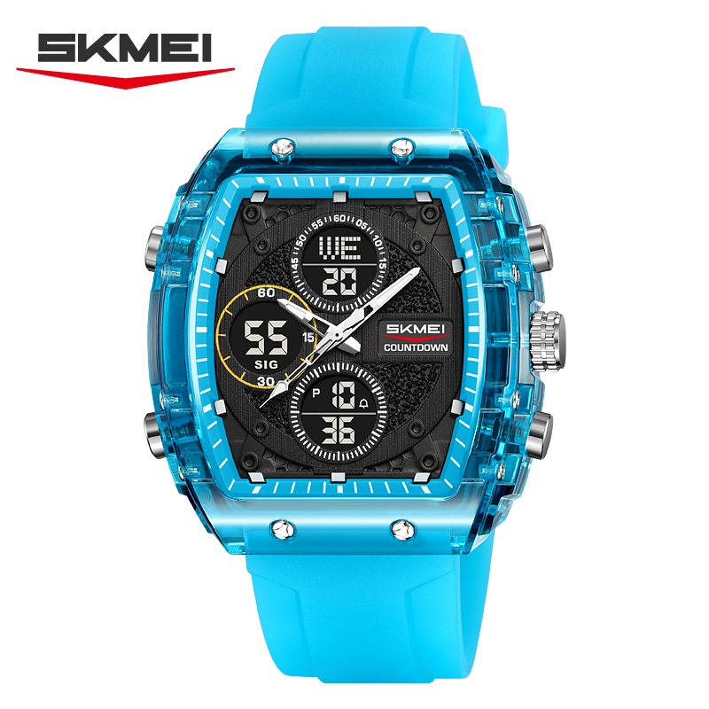 Jam Tangan ANALOG DIGITAL PRIA SKMEI 2602 WR 30M BLUE