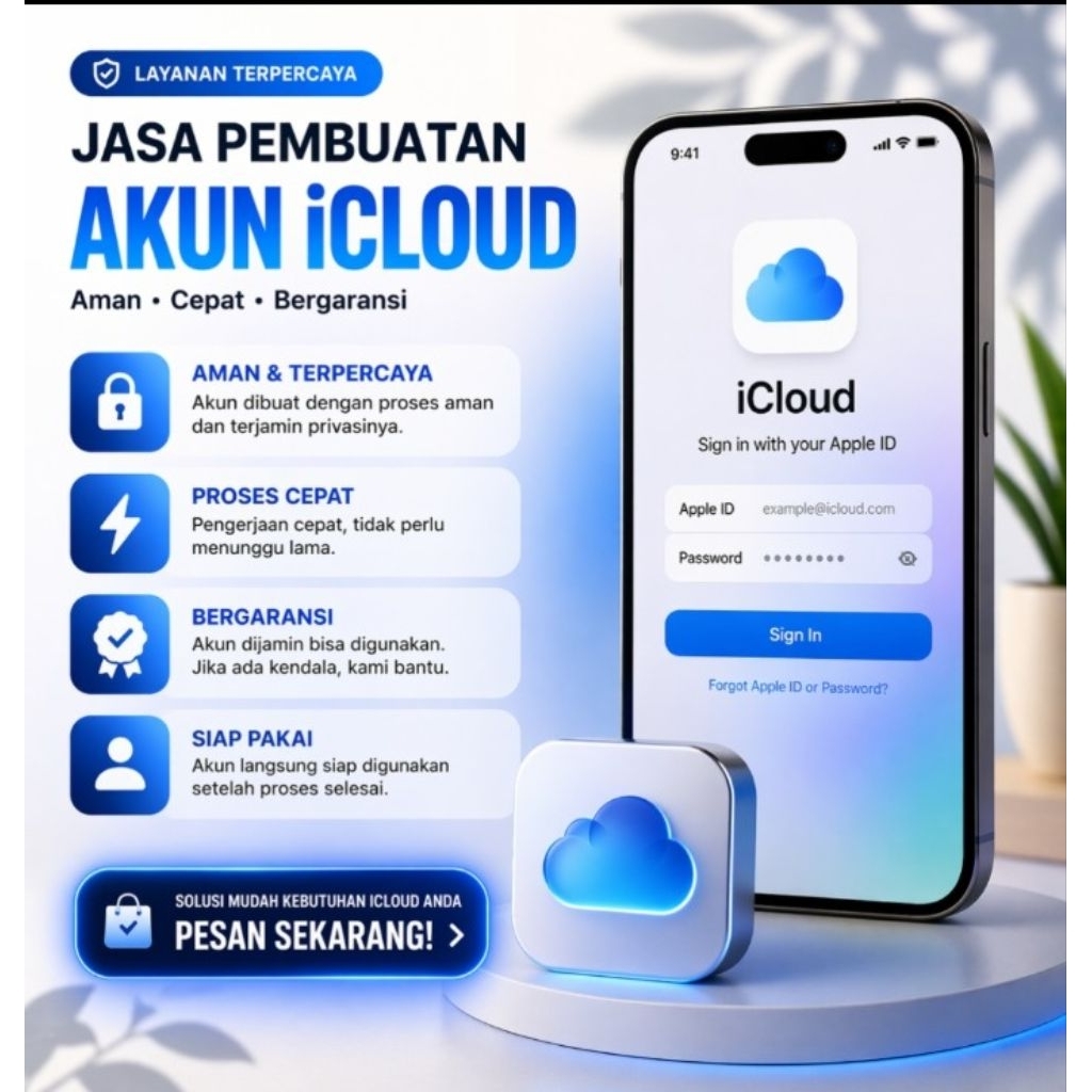 pembuatan iCloud proses cepat ,akun resmi