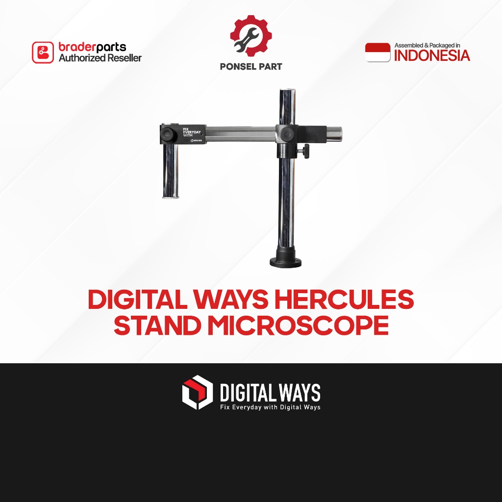 Braderparts Digital Ways Hercules Stand Microscope