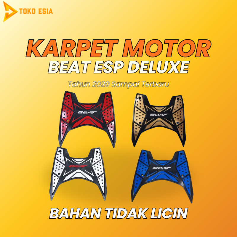 Keset Motor Beat Esp Terbaru 2021 - Alas Kaki Beat Deluxe - Karpet Motor Beat Street 2020 Sampai 202