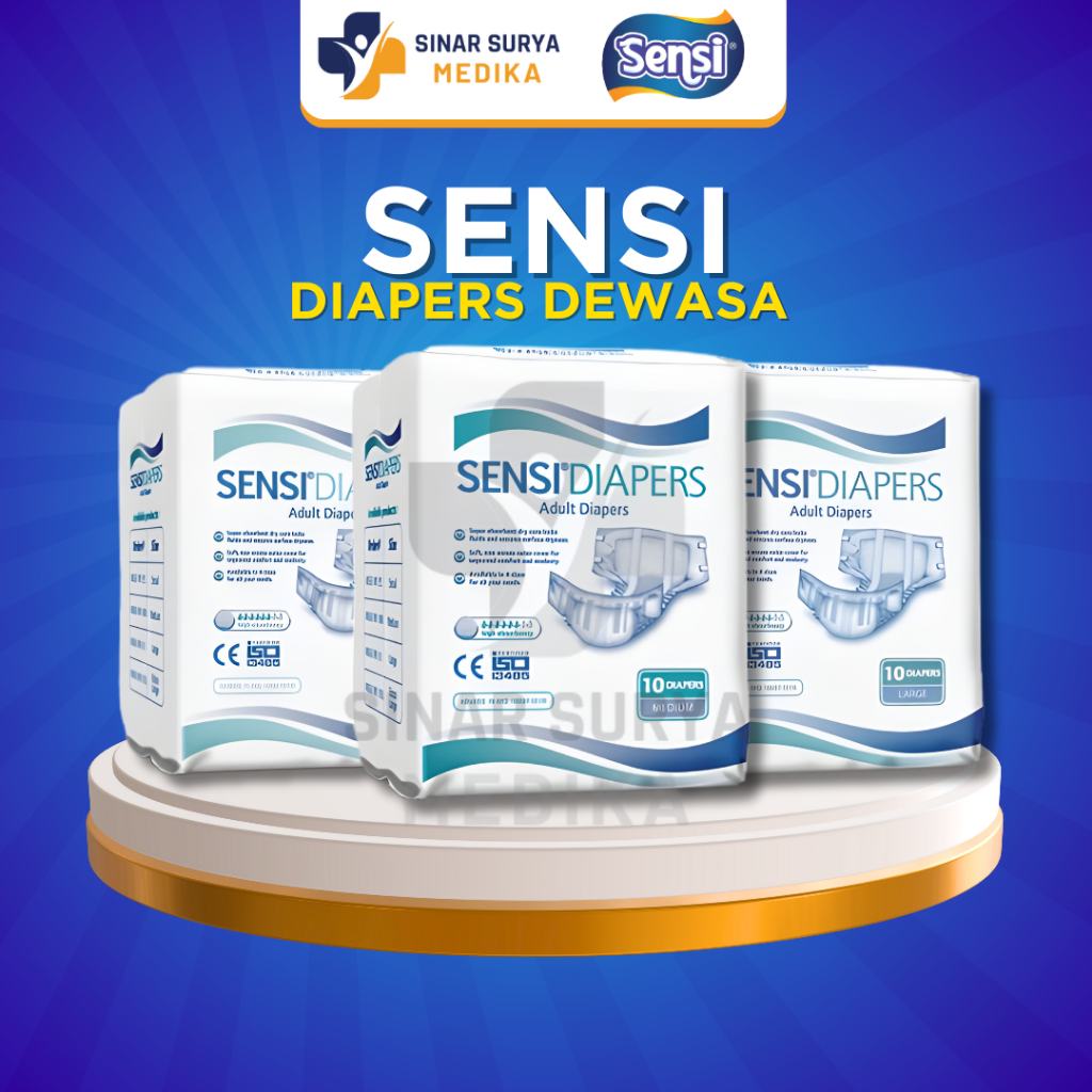 Sensi Diapers Adult / Popok Dewasa PEREKAT XL