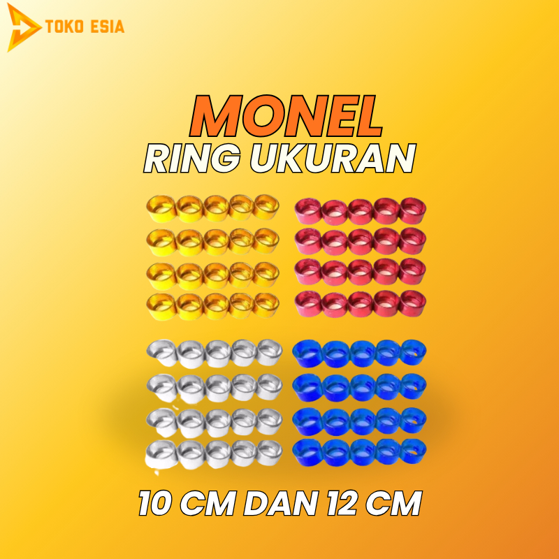 Ring Monel - Baut Monel Ukuran 10 12 - Ring Monel Variasi Motor Universal