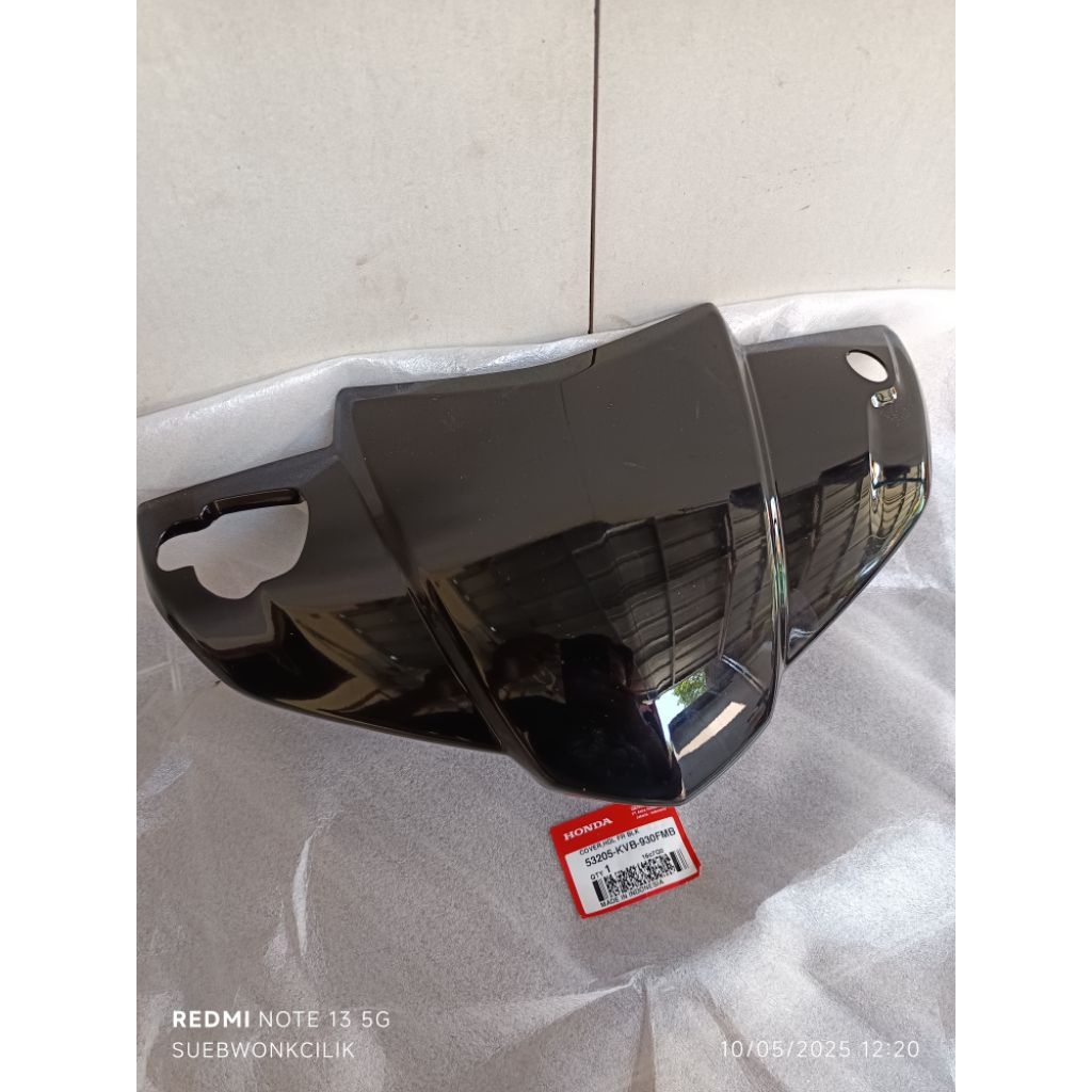 53205-KVB-930FMB batok depan Honda Vario 110 karbu hitam original ahm