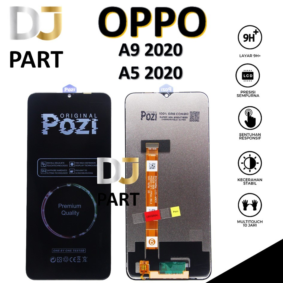 LCD TOUCHSCREEN OPPO A9 2020 / A5 2020 100% ORIGINAL FULL SET