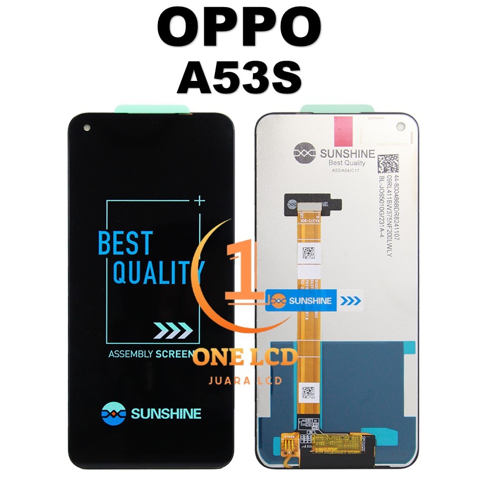 LCD TOUCHSCREEN OPPO A53S COMPLETE ORIGINAL 100% FULLSET