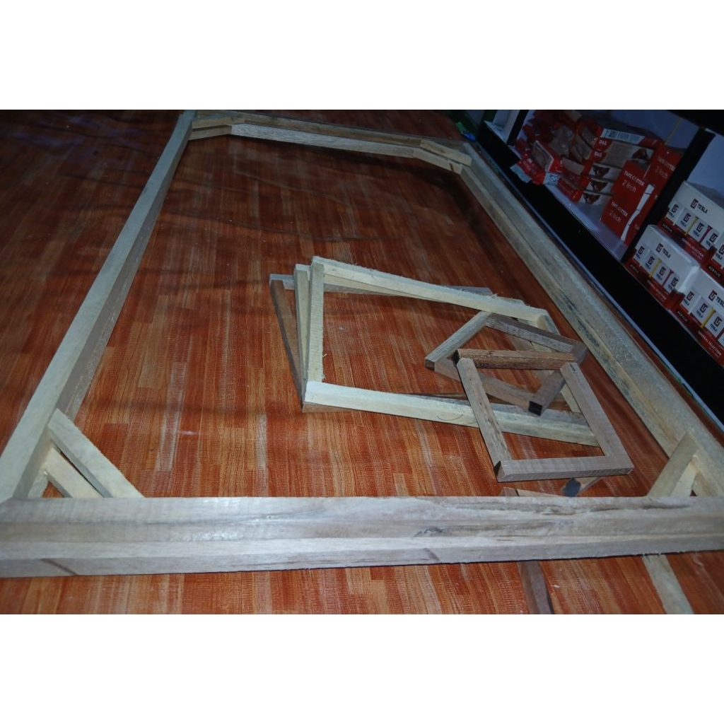 SPANDRAM 40 X 40 / 40 X 30 / 40 X 20 bingkai kayu