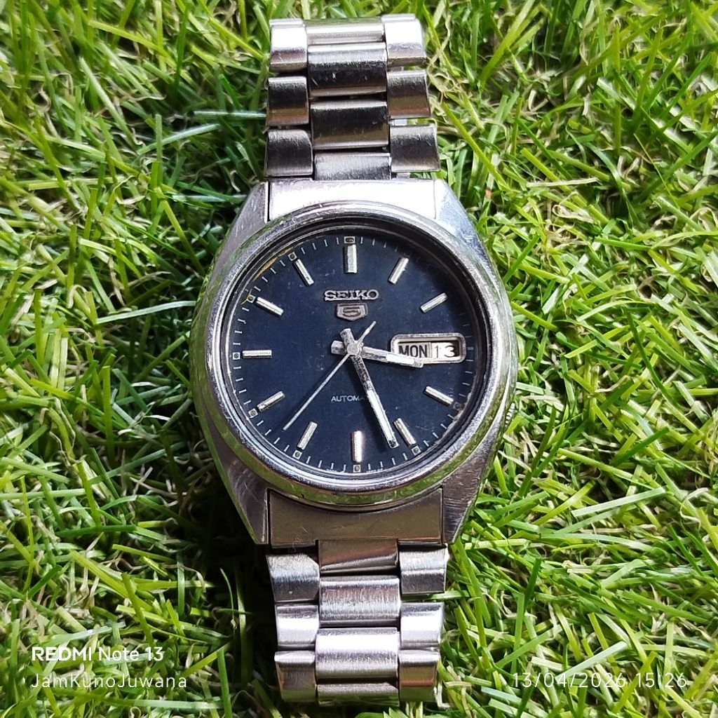jam tangan pria vintage Seiko 5 automatic men's watch 7009-3040