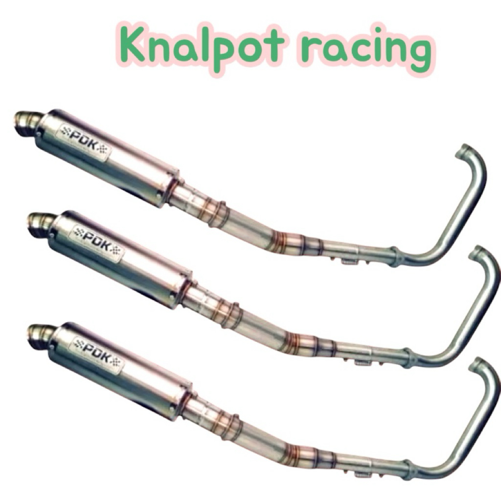 KNALPOT PDK OVAL Satria fu Vixion Jupiter mx new Knalpot  PDK Sonic Vixion Satria fu