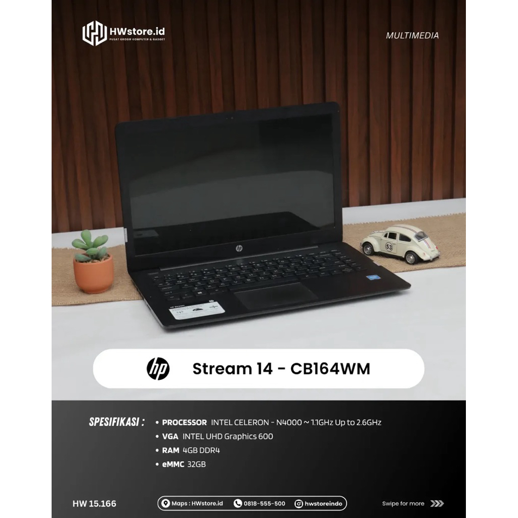 HP Stream 14 - CB164WM