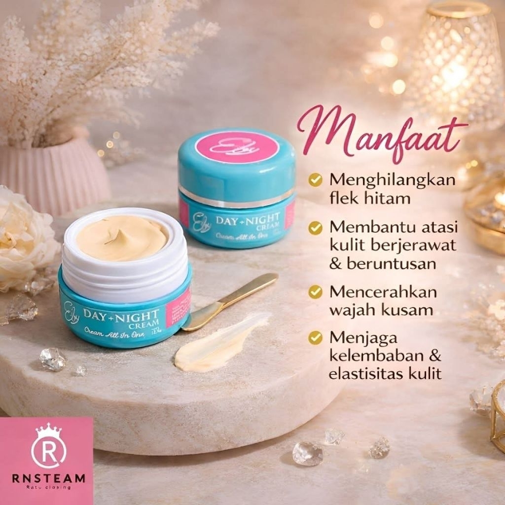 cream elizabeauty all in one  (eby bpom)