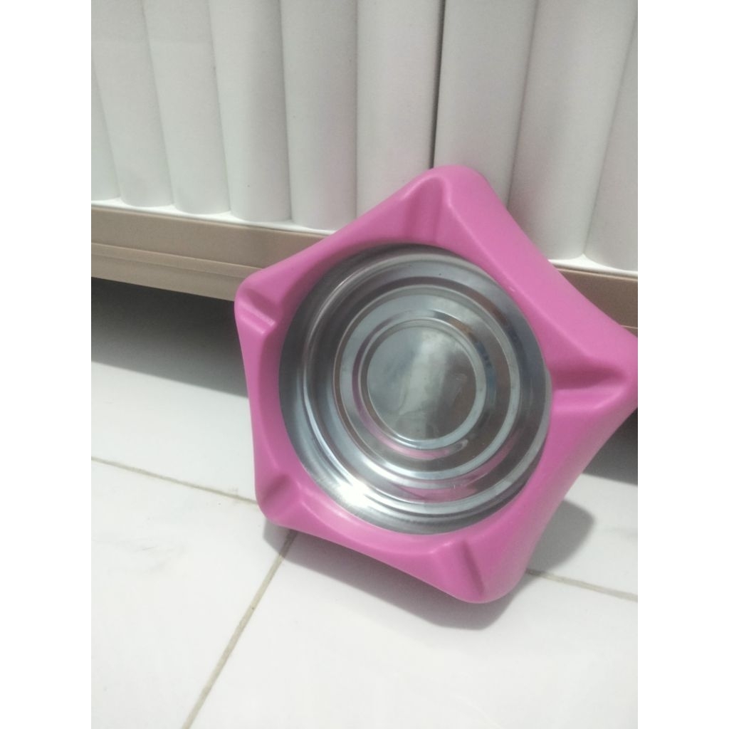 Asbak Rokok Bintang Stainless Steel Warna Cerah, Desain Unik