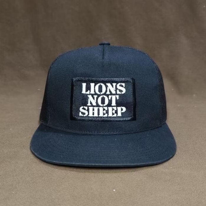 Lions Not Sheep Trucker Hat by The Classics Yupoong