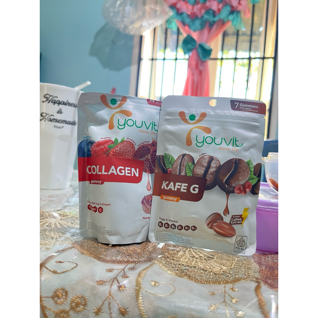 Youvit Collagen atau Youvit Kafe G
