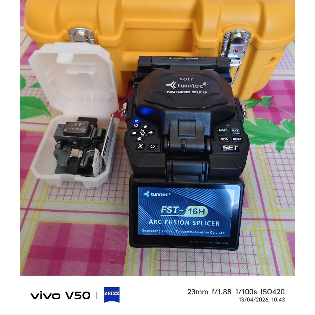 Fusion splicer tumtec 16H baru