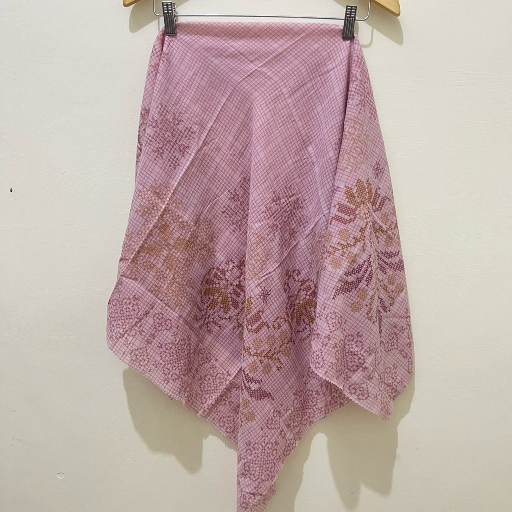 PL Jilbab Segiempat Voal Motif LC
