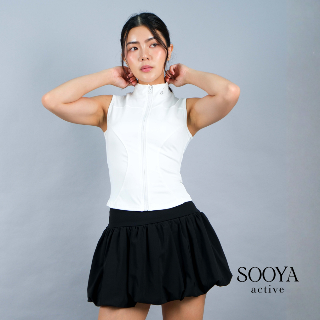 Baju Olahraga Wanita Serin | Atasan Olahraga | Baju Olahraga Wanita Muslim | Rok Wanita | Sooya
