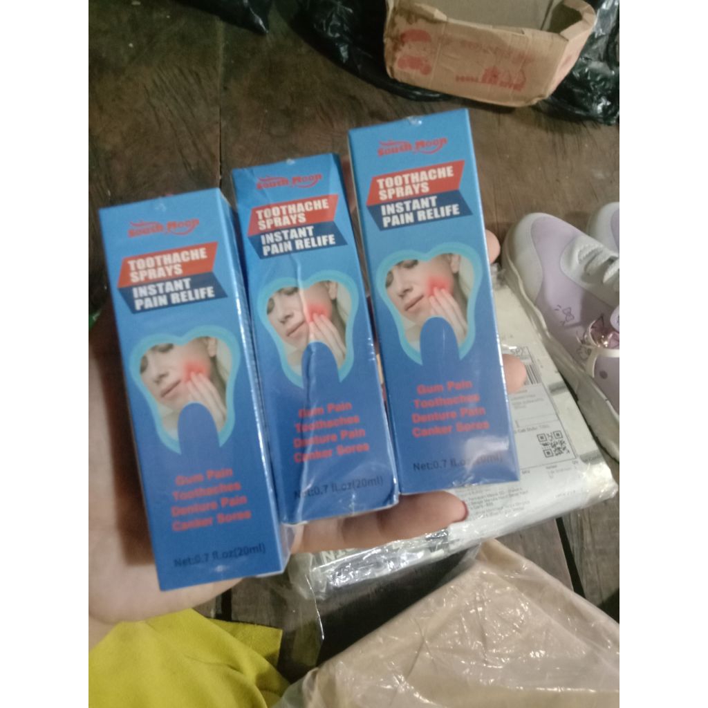 Semprotan Pereda Nyeri Gigi Herbal - 30ml, Perawatan Mulut, Pereda Nyeri Cepat