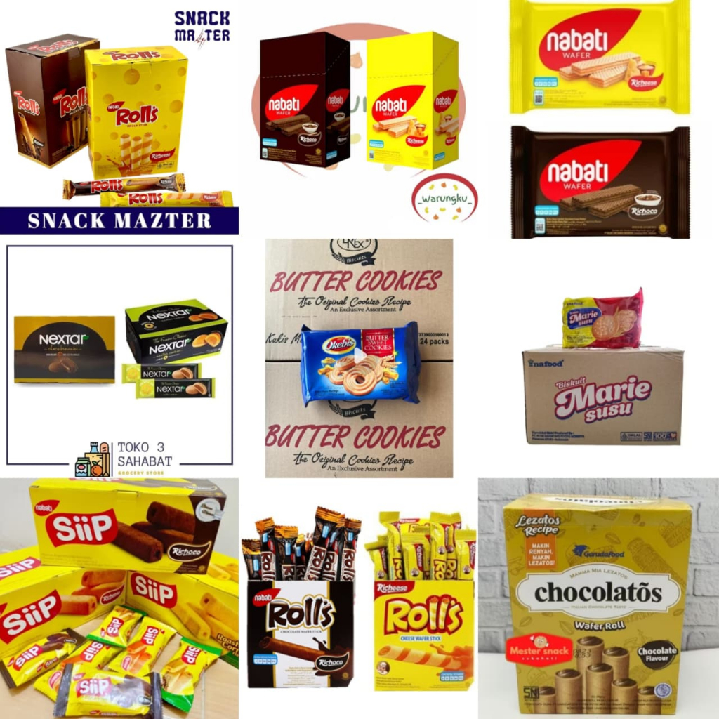 RR - JAJANAN CHOCOLATOS 500 AN KARTONAN DAN ANEKA MACAM JAJANAN LAINNYA