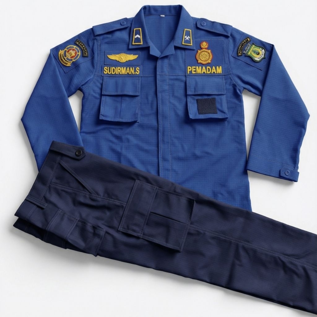 SERAGAM PDL DAMKAR PEMADAM LENGKAP