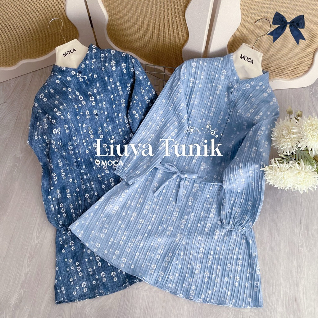LIUVA TUNIK BY MOCA TUNIK CANTIK SIMPLE MEWAH BEST SELLER