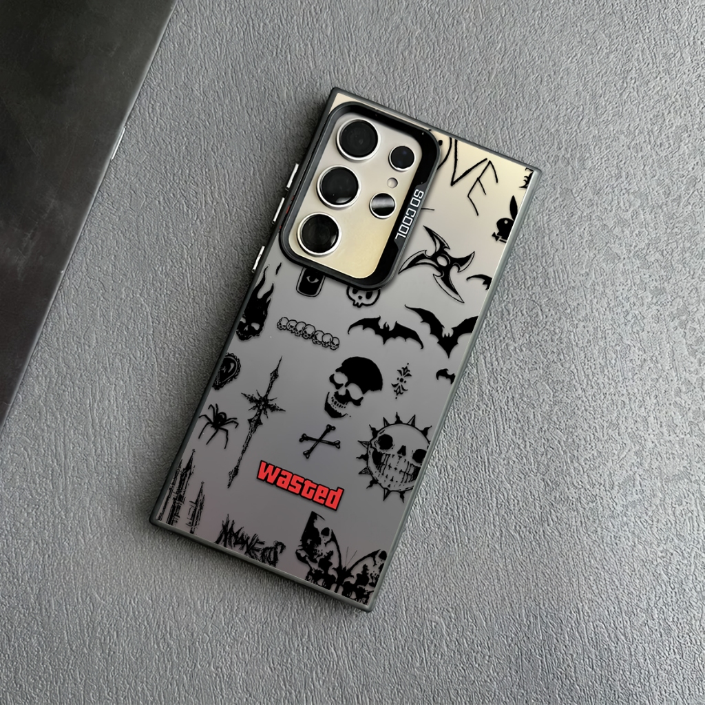 Case Oppo A17 Oppo A17K Silikon Case Imd Polycarbon Hard PC Case Hologram Oppo A17 Oppo A17K Cocok U