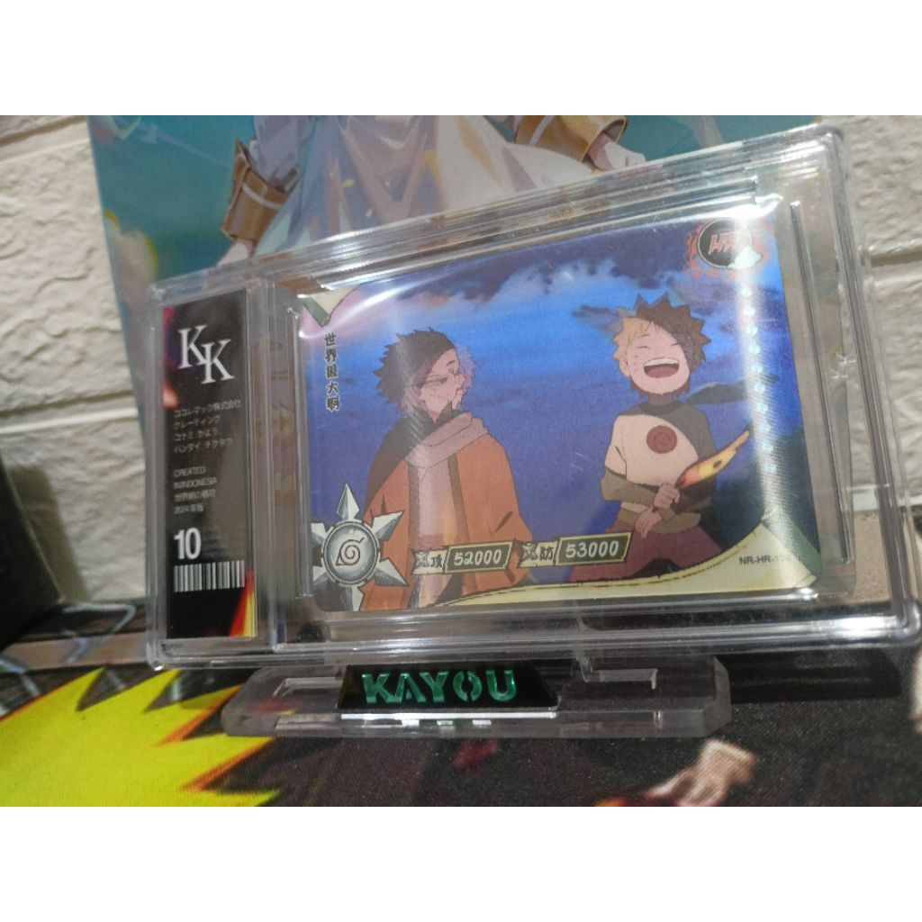 Kartu naruto kayou hr miring 2gambar SLAB