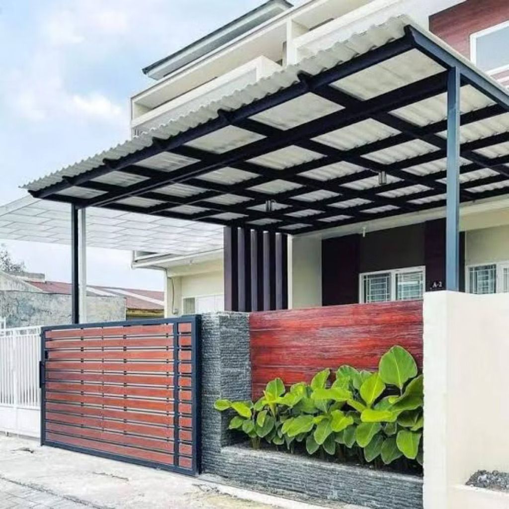 Kanopi Teras Rumah / Kanopi Besi Holow