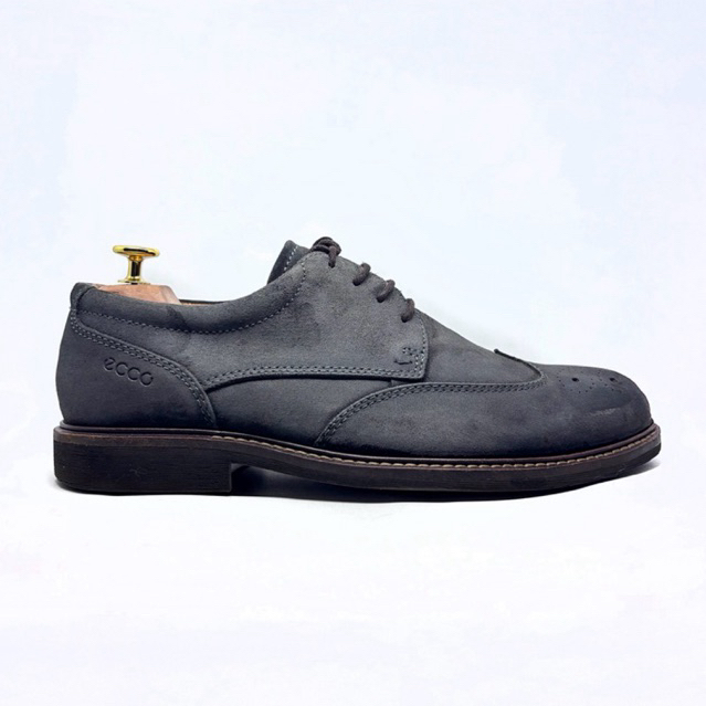 Size 41 | ECCO Sepatu Brogue Wingtip Dress Shoes Kulit sepatu formal kerja pria