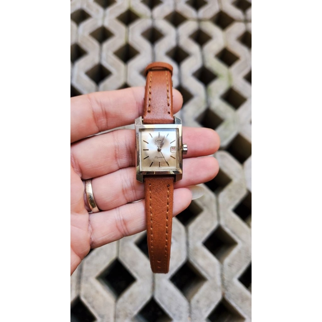 Camy Watch Sputnik Automatic Swiss 25 Jewels