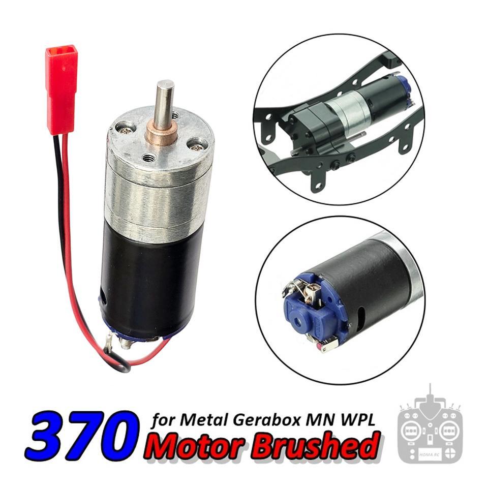 Motor Brushed 370 for Gearbox Single Speed WPL MN