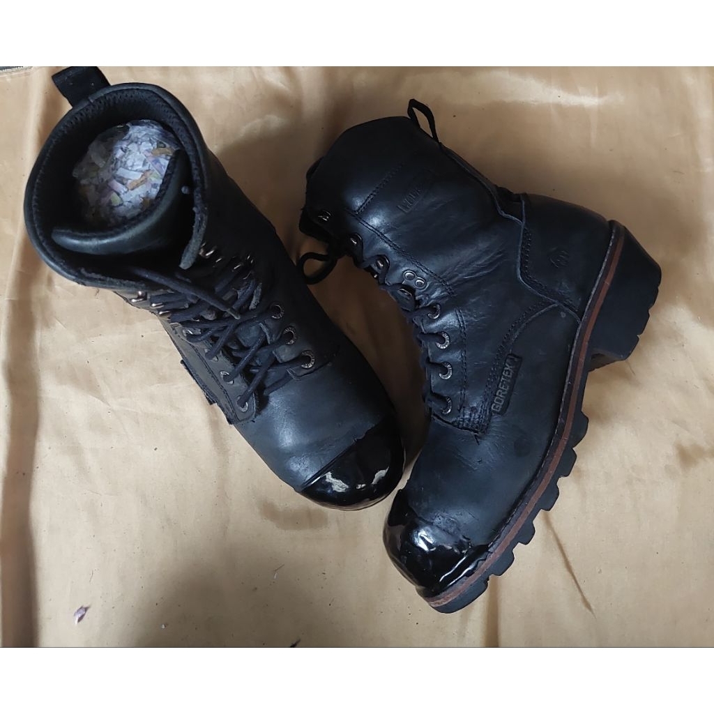Logger Boots Wolverine Buckeye 8" Safety Toe Goretex