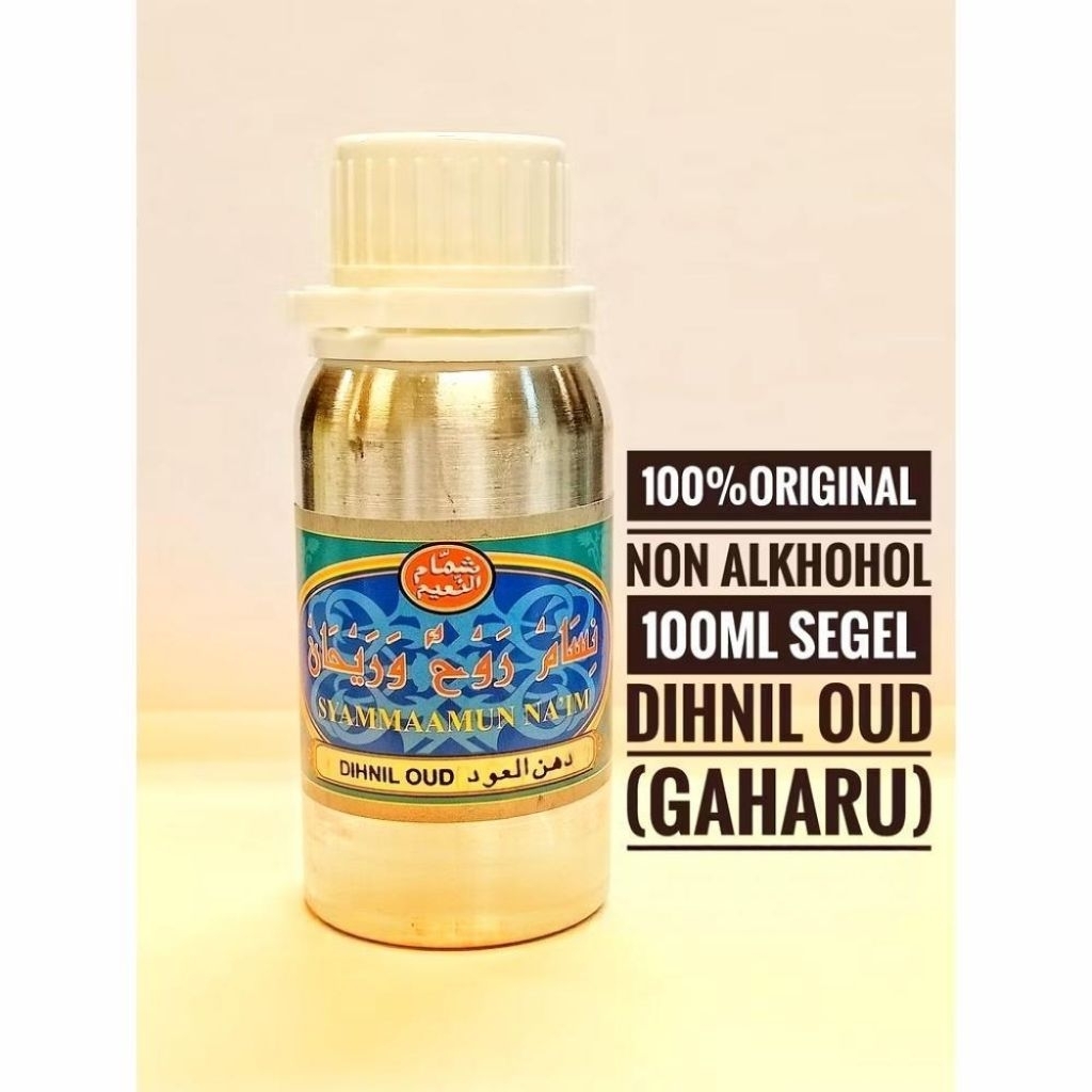 Bibit Parfum Minyak Wangi 100ml SEGEL Dihnil Oud (wangi gaharu)