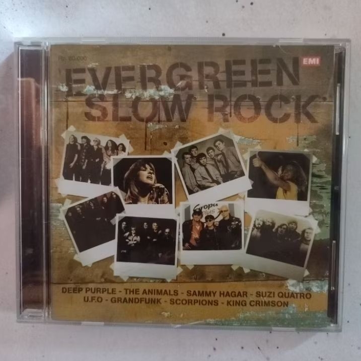 CD EVERGREEN SLOW ROCK DEEP PURPLE ANIMALS SAMMY HAGAR UFO GRANDFUNK KING CRIMSON