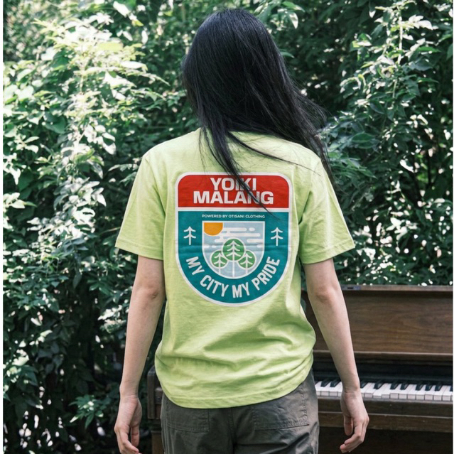 Kaos Malangan Original OYISAM Pria Wanita Cotton Combed 24s "YOIKI MALANG2"