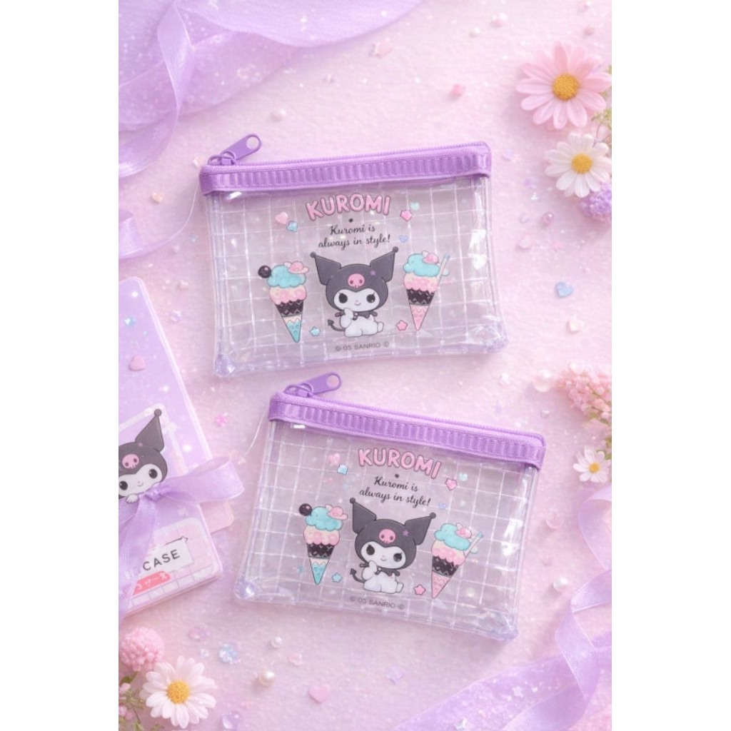 Daiso dompet koin / kartu . original sanrio