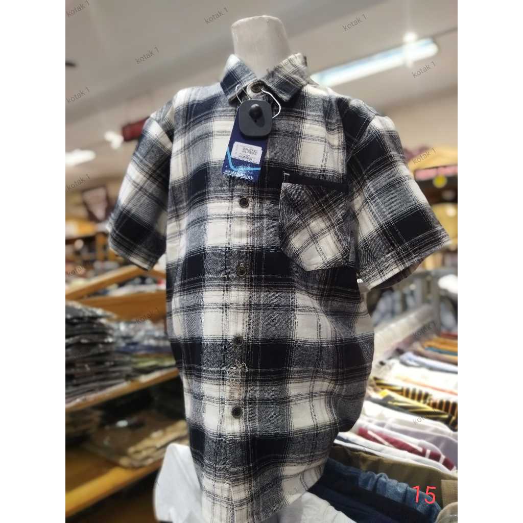 Uis Kids Kemeja Lengan Pendek Anak Laki-Laki Bahan Katun